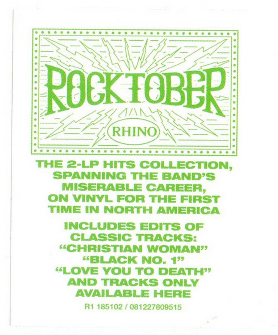 Type O Negative – The Least Worst Of (2LP)